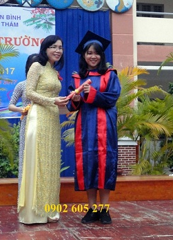 Cơ sở bán áo tốt nghiệp THCS