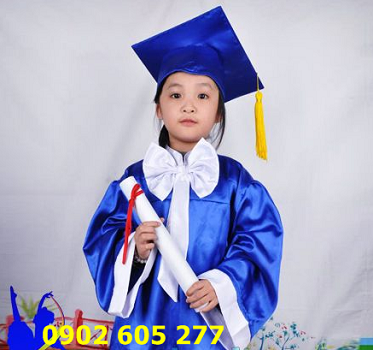 Chuyên nhận đặt may áo tốt nghiệp mầm non